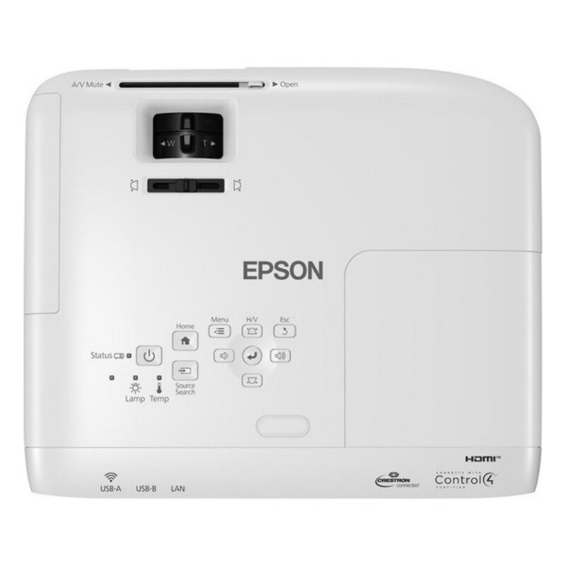 Projector Epson EB-W49 WIFI 5 Ghz WXGA 3800 lm White - Image 3